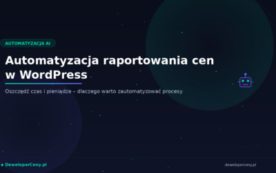Automatyzacja raportowania cen w WordPress – dlaczego warto? – Automatyzacja