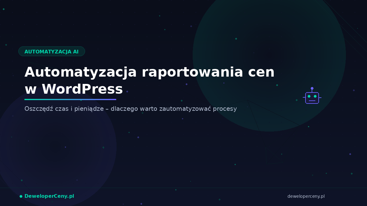 Automatyzacja raportowania cen mieszkań do dane.gov.pl – schemat działania wtyczki DeweloperCeny.pl